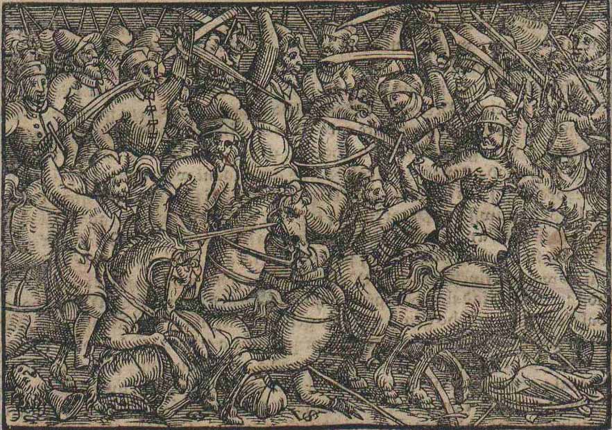Hungarian Battle against Turk XVI century