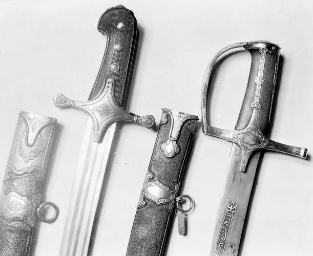 Sabres from National Museum in Krakow