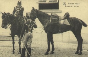 Belgian Cavalrists Source: La Belle époque de la cavalerie Belge, p.66