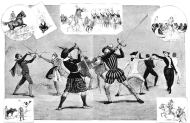 Scenes of Historical Fencing