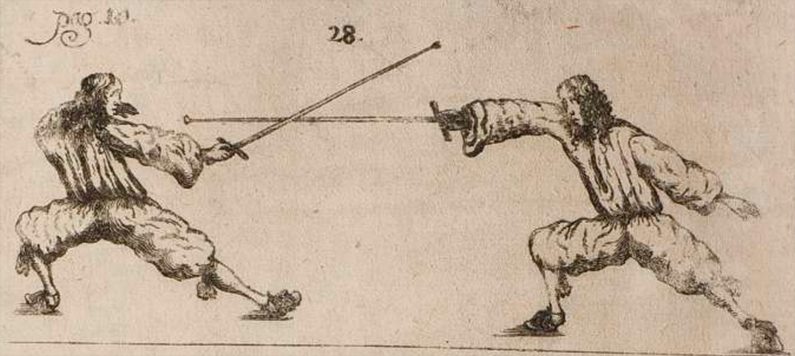 A counter-parry in fourth