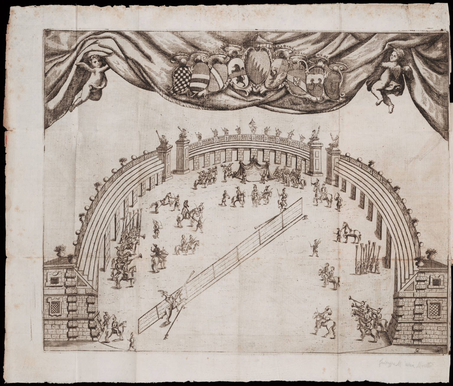1720-Le feste Adonie rinovate al popolare divertimento nella piazza di Bologna.jpg