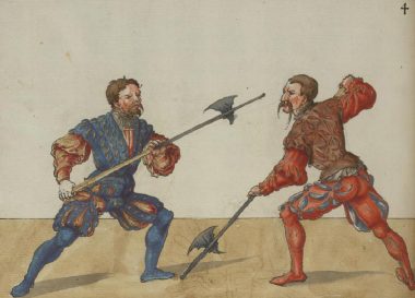mair-halberd-c93-1550-05 (The Secret Fechtbuch of the Little Fuggers.)