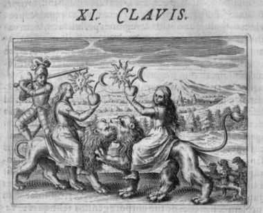 Meier-Michael-Tripus-Aureus-Sonne-Luna-1618 (The Rose and the Pentagram)