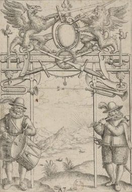 Frontispice-d-un-livre-d-escrime-1618 (The Wreath or the Cash? On Tournament fighting) Frontispice-d-un-livre-d-escrime-1618 (The Wreath or the Cash? On Tournament fighting)