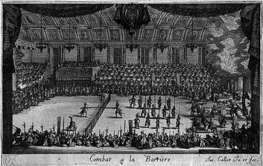 Barriers (Giovanni Battista Gaiani (1619) – An Italian Perspective on Competitive Fencing) Barriers (Giovanni Battista Gaiani (1619) – An Italian Perspective on Competitive Fencing)