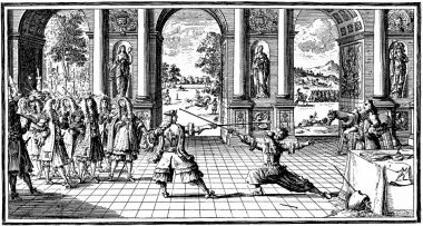 Courtly fencing (Giovanni Battista Gaiani (1619) – An Italian Perspective on Competitive Fencing)