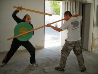 βυ (The use of sword behind the shield wall and phalanx) βυ (The use of sword behind the shield wall and phalanx)