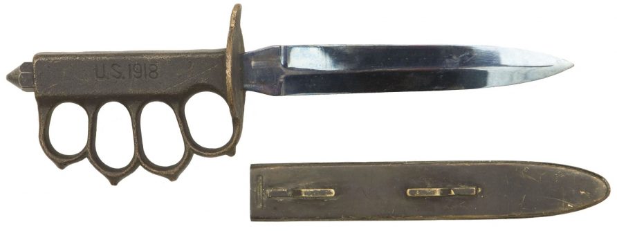 WW1_1918_Trench Knife (The KA-BAR and the Fairbairn-Sykes: two fighting children of different philosophies)