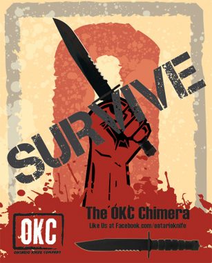 OKC-Chimera-Survive (Review: Ontario Knives Chimera)