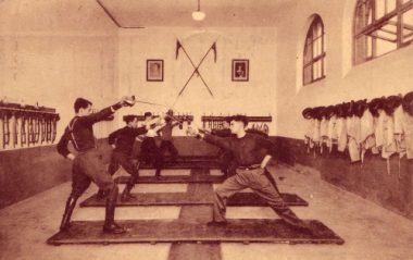 Belgian lancers training (1906) (The use of the sword in the Great War: Faded glory or deadly efficiency?)