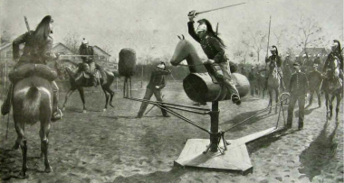 saber exercise (The use of the sword in the Great War: Faded glory or deadly efficiency?)