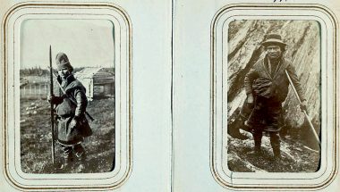 Lotten_von_Duben-Sami-With-Spear (Skalastet – Sami quarterstaff & spear fighting tradition in Northern Sweden)