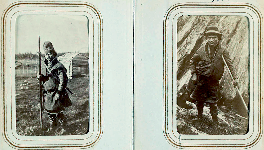 From Lotten von Düben's photos from ethnological expedition to Samiland, 1868.
