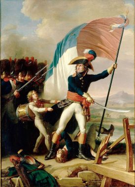 800px-Charles_Thévenin_-_Augereau_au_pont_d’Arcole (The use of the saber in the army of Napoleon: Part II)