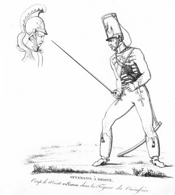Muller cuirassier (The use of the saber in the army of Napoleon: Part I) Muller cuirassier (The use of the saber in the army of Napoleon: Part I)