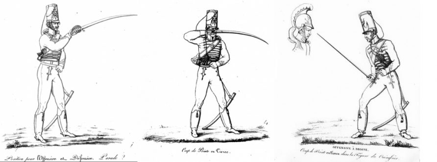 Muller-plate-8-11-and-28 (The use of the saber in the army of Napoleon: Part I) Muller-plate-8-11-and-28 (The use of the saber in the army of Napoleon: Part I)