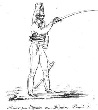 Muller plate 8 (The use of the saber in the army of Napoleon: Part I)