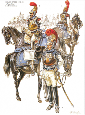 carabiniers (The use of the saber in the army of Napoleon: Part I)