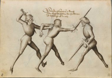 De_Fechtbuch_Talhoffer_239 (Hack & Slash in the Age of Reason: Italian Rapier Against Multiple Opponents)