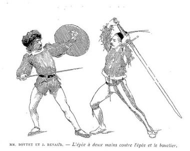Messrs. Bottet & Renaud – Sword and buckler versus two-handed sword (Adolphe Corthey: A French 19th Century HEMA Pioneer)