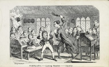 ‘February_-_Cutting_Weather_-_Squally’_-_George_Cruikshank,_1839_-_BL (Troublesome Student -The Winner, the Solver, the Heretic) ‘February_-_Cutting_Weather_-_Squally’_-_George_Cruikshank,_1839_-_BL (Troublesome Student -The Winner, the Solver, the Heretic)