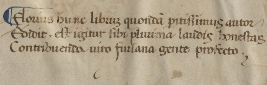 The final verse of Florius de Arte Luctandi (Florius de Arte Luctandi: Challenges and Discoveries in a Contemporary Latin Translation of Fiore dei Liberi)