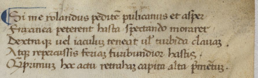 Top of page 6r (Florius de Arte Luctandi: Challenges and Discoveries in a Contemporary Latin Translation of Fiore dei Liberi)